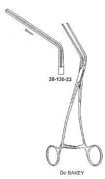 De-Bakey Vascular Clamp, 60digree Angle